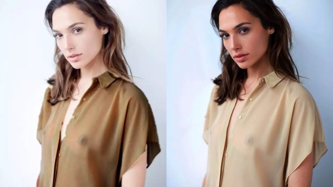 Hollywood Actress “Gal Gadot” Flaunts Her Nipples In See Through Top