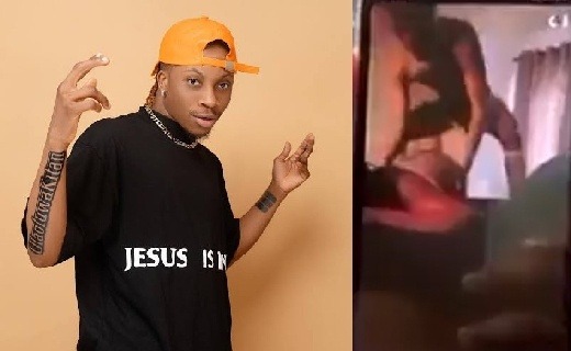 Watch Singer Oxlade Sextape Leak Video