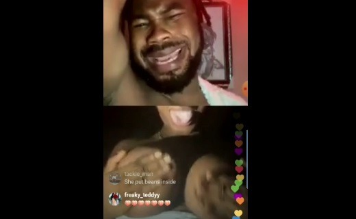 Naija Artist Slimcase With Naked Girls On Instagram Live