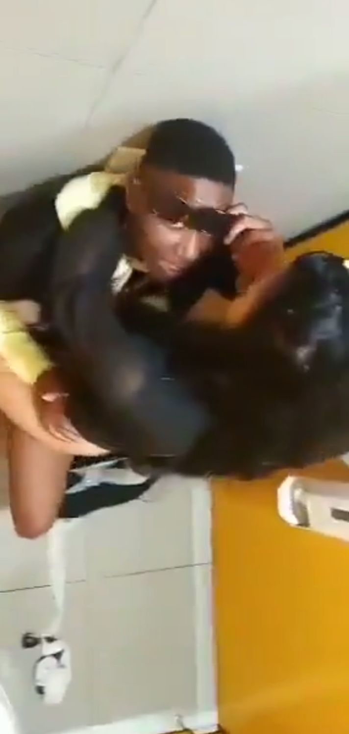 American Couples Busted While Having Sex In Public Toilet (18+)