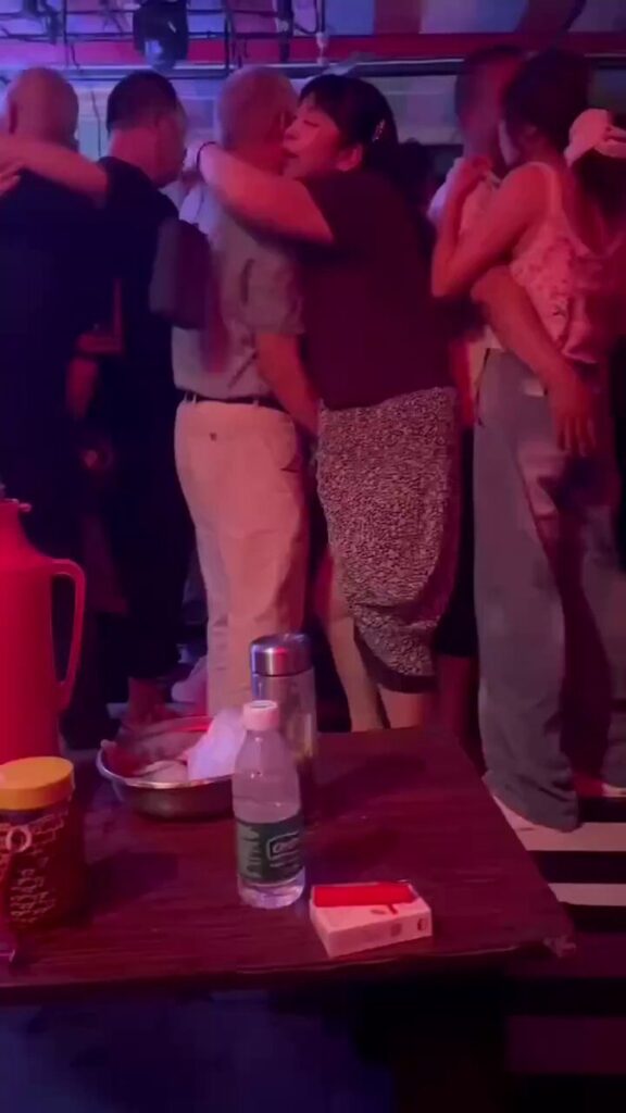Crazy Old Chinese Man Fingering A Woman In Public (18+)
