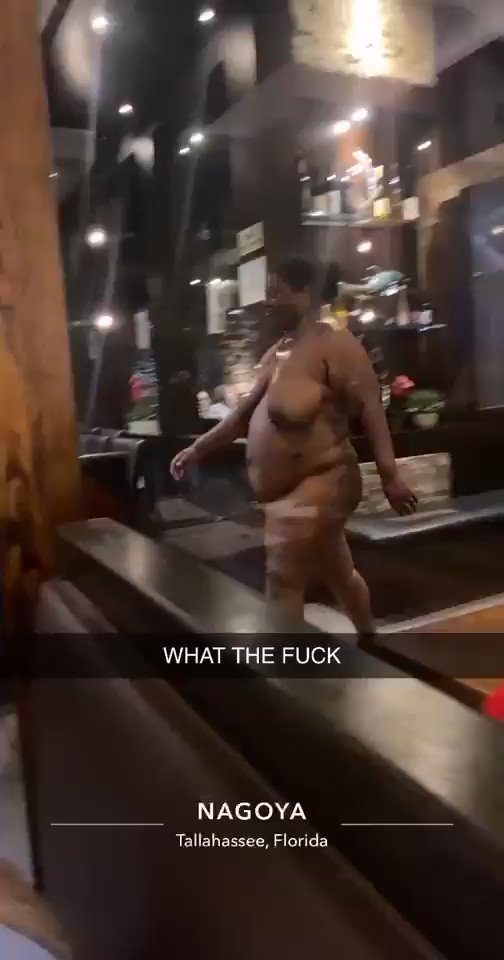 Florida Woman With Big Breasts Seen Naked In Public (18+)